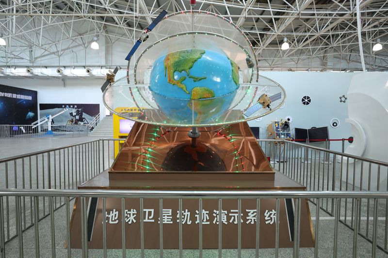 地球衛(wèi)星軌跡演示系統(tǒng)