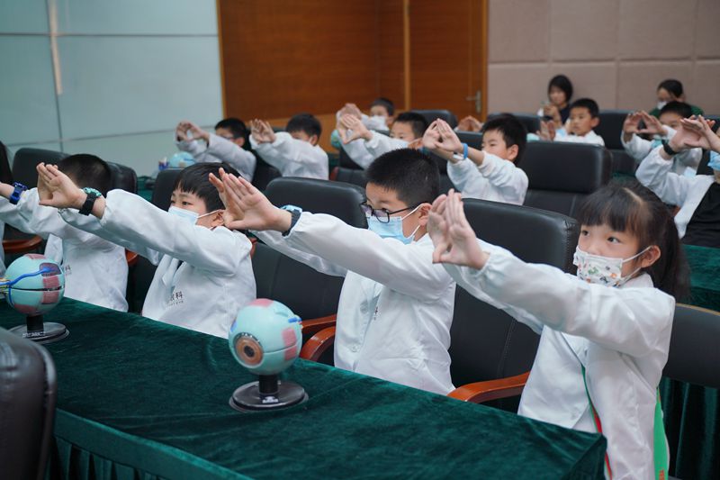 福州科技館眼健康分館假日小隊愛眼小衛(wèi)士活動