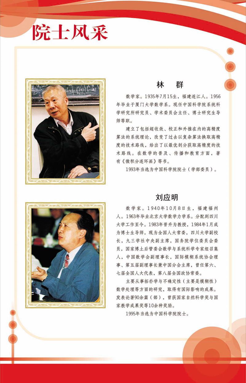 閩籍院士風(fēng)采展