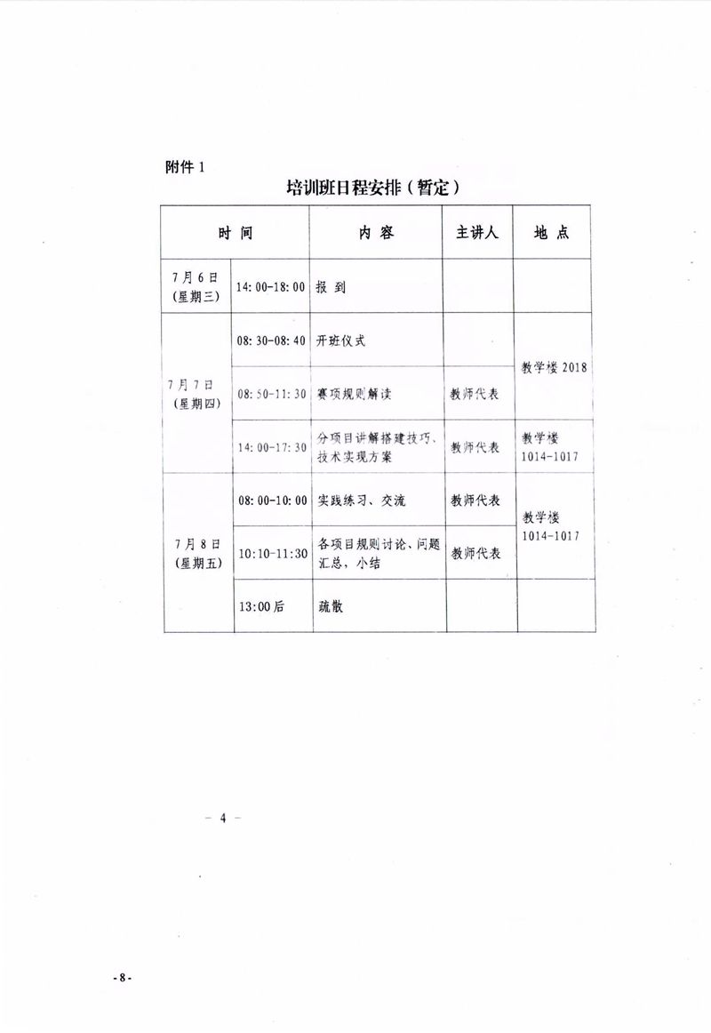 關(guān)于組織參加2022年福建省青少年機(jī)器人競(jìng)賽指導(dǎo)教師培訓(xùn)班的通知 