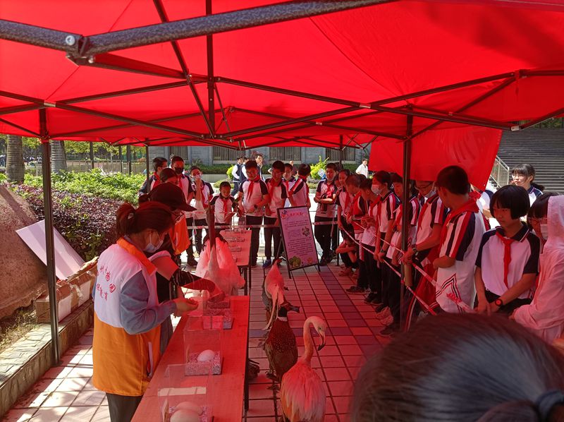 福州動(dòng)物園參加科普進(jìn)校園系列活動(dòng)（金山中學(xué)）