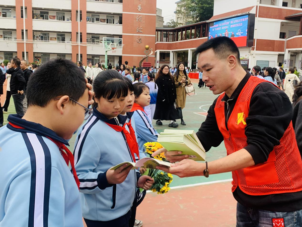 反邪教宣傳活動走進(jìn)閩侯縣青口滬嶼小學(xué)