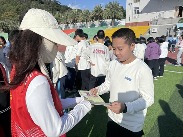 青春不“邪”行——福州市反邪教宣傳教育走進福清融城中學(xué)