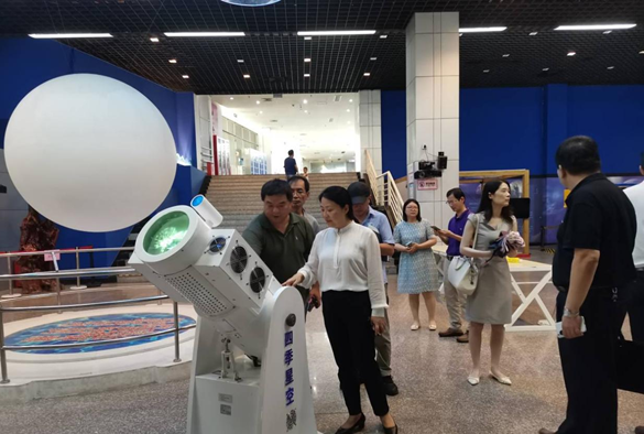 省科協(xié)黨組成員、副主席魯偉群一行調(diào)研福州市科普工作