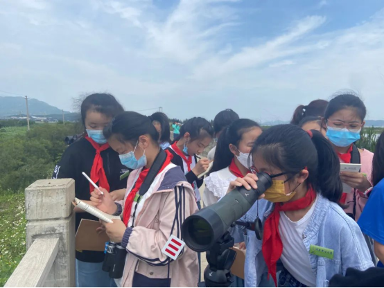 2022年全國(guó)濕地自然筆記接力賽閩江河口濕地觀(guān)鳥(niǎo)實(shí)踐活動(dòng)