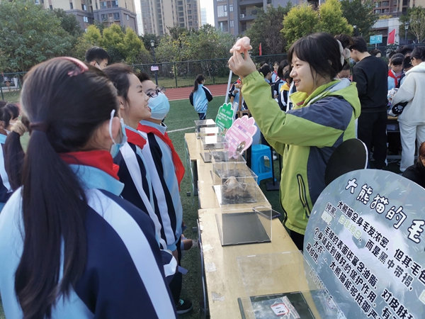 探索大熊貓的奧秘：福州科技館大熊貓分館科普活動(dòng)走進(jìn)高新區(qū)實(shí)驗(yàn)小學(xué)