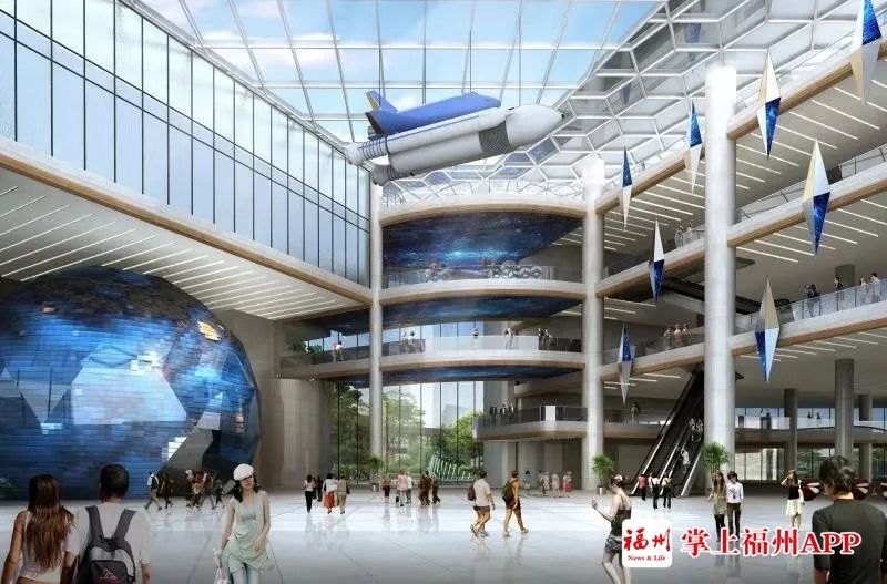 炫！福州科技館新館要來了！就在……