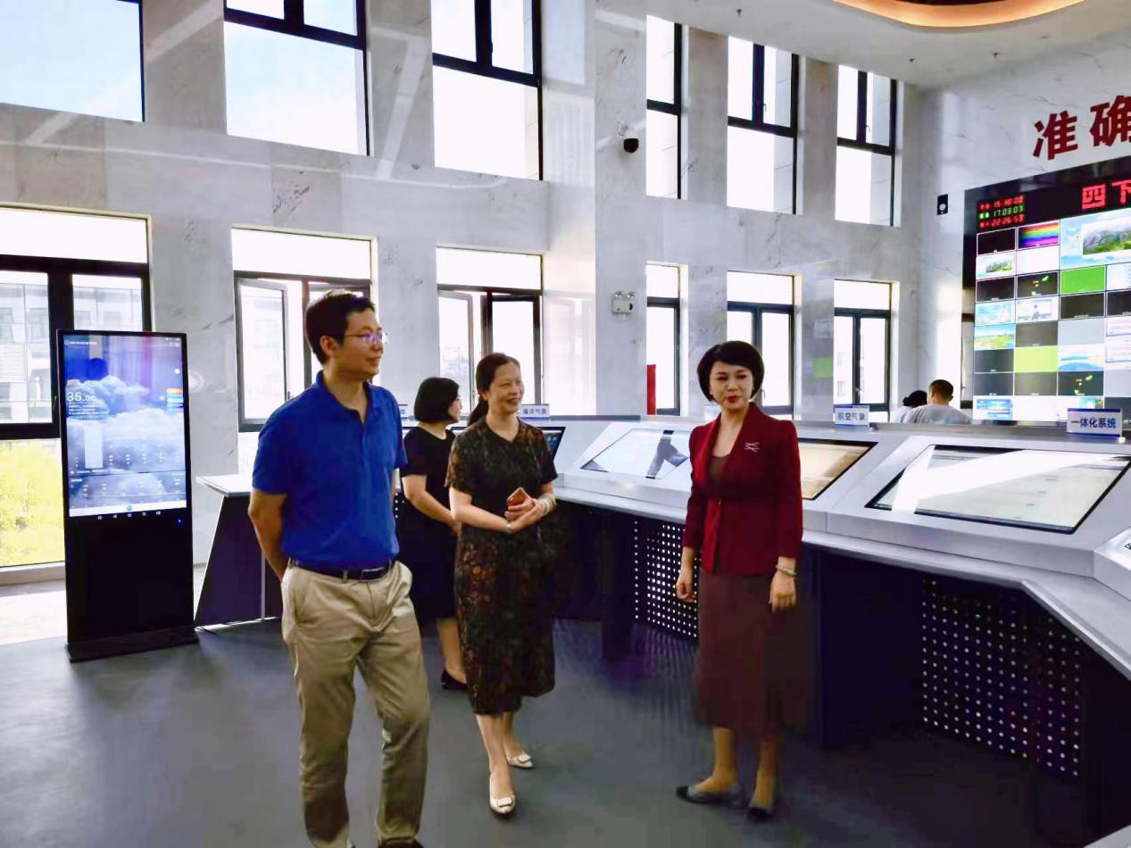 市科協(xié)黨組成員、副主席錢黎芳一行調研福州科技館分館工作