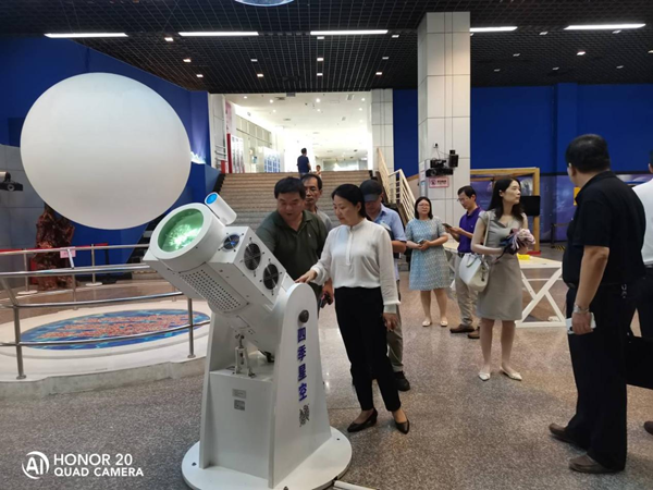 省科協(xié)黨組成員、副主席魯偉群一行調(diào)研福州市科普工作